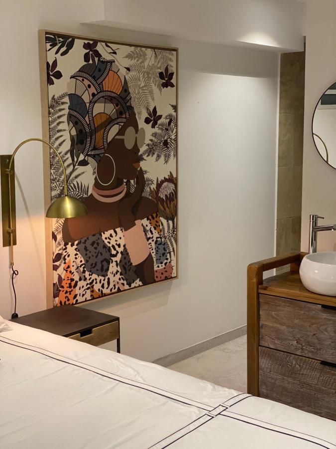 Les Appart Villa Sunbay Caraibes Avec Piscine Privative Vue Mer Et Montagne Le François Exteriör bild